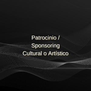 09.01 - Patrocinio / Sponsoring Cultural