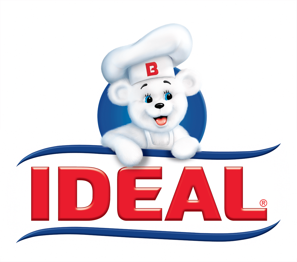 logo Ideal con osito